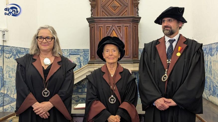 Maria Jo&atilde;o Pires homenageada pela Universidade de &Eacute;vora